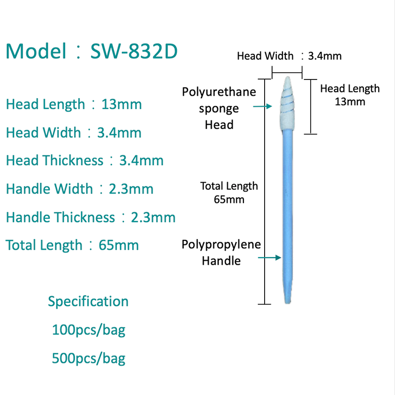 SW-832D Multifunkční špička houbací výtěr