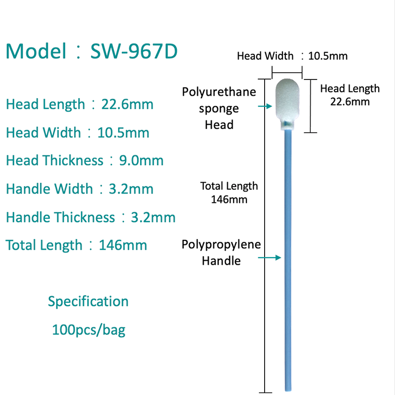 SW-967D oválný oválný výtěr